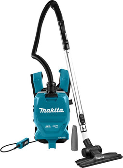 Makita DVC261ZX11 - Rugstofzuiger 36V Li-Ion - 4-delige stofafzuigset (zonder accu's en lader)