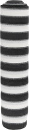 vidaXL - Privacynet - 195 - g/m² - 1,5x10 - m - HDPE - antracietkleurig - en - wit
