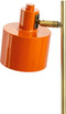 Dyberg Larsen Ocean - Tafellamp - Kantelbaar - Oranje/Messing
