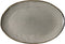 Dutch Rose Organic Ovale schaal - Serveerschaal - 40x28cm - Stoneware Handgemaakt - Creme