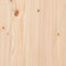 vidaXL - Garagekast - 60x51x85 - cm - massief - grenenhout - grijs - sonoma