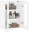 vidaXL - Wandkast - 69,5x34x90 - cm - wit