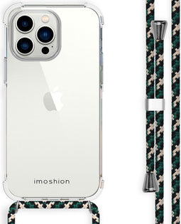 iMoshion Hoesje Geschikt voor iPhone 14 Pro Max Hoesje Met Koord - iMoshion Backcover met koord - Transparant