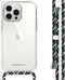 iMoshion Hoesje Geschikt voor iPhone 14 Pro Max Hoesje Met Koord - iMoshion Backcover met koord - Transparant