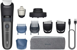 Philips Beard Trimmer 7000 BT7665/15 - Baardtrimmer - 40 lengtestanden - 120 minuten draadloos trimmen