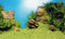 Juwel Poster 2 in 1 - Aquariumachterwand - 60 x 30 cm
