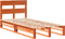 vidaXL - Bedframe - zonder - matras - massief - grenenhout - wasbruin - 100x200 - cm