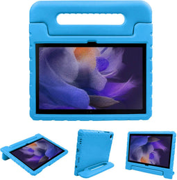 imoshion Samsung Galaxy Tab A8 (2021/2022) - Kidsproof Backcover - Schokabsorberend met handvat - Blauw