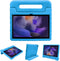 imoshion Samsung Galaxy Tab A8 (2021/2022) - Kidsproof Backcover - Schokabsorberend met handvat - Blauw