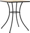 vidaXL Bistrotafel mozaïek 60x60x74 cm keramiek terracottakleurig