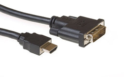ACT AC7520 - DVI naar HDMI Kabel - 2 meter - Zwart