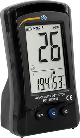 PCE Instruments PCE-RCM 05 Fijnstofmeter Temperatuur, Luchtvochtigheid