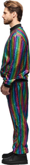 Boland - Trainingspak Regenboog dude (XXL) - Volwassenen - -