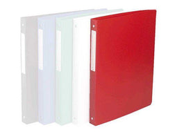 Ringband Exacompta A4 2-rings O-mech 15 mm PP Rood