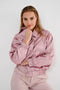 Maicazz Simmy - Bomberjack - Klassieke kraag - Slate Rose - Maat 34
