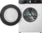 Hisense WF3S8043BW3/BLX - Wasmachine - 8kg - A(-30%) - 1400 toeren - Stoom - ConnectLife