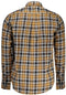 Plaid Regular Fit Long Sleeve Shirt - Brown