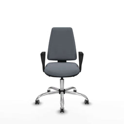Piqueras y Crespo BFN056G - Bureaustoel - Verstelbare hoogte - Grijs
