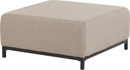 ROVIGO - Ottomaan - Zandbeige - Polyester