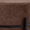 SVJ Kruk Rond - 55 x 55 x 37 cm - Microvezel - Bruin