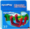 AquaPlay - Connector met afdekstrips - Waterbaanaccessoires - Blauw (2 stuks)
