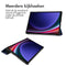iMoshion Tablet Hoes Geschikt voor Samsung Galaxy Tab S9 Plus - iMoshion Trifold Bookcase - Donkerblauw
