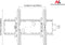 Maclean Brackets MC-521 B - TV Muurbeugel 37- 70'' tot 75 kg