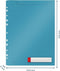 Leitz Cosy Harmonica 3 Insteekhoezen - Insteekmap Voor A4 Documenten - Sereen Blauw