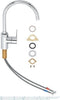 GROHE Feel - Keukenkraan - Hoge uitloop 0°/150° draaibereik - Chroom