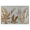Set van 3 Schilderijen Home ESPRIT Palmen Tropisch 180 x 4 x 120 cm (3 Onderdelen)
