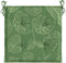 vidaXL - Stoelkussens - 2 - st - bladpatroon - 50x50x3 - cm - stof