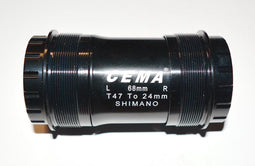 Cema Bracketas T47 Shimano-RVS-Zwart