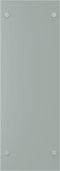 vidaXL - Haardhoutrek - 80x35x100 - cm - gehard - glas - wit