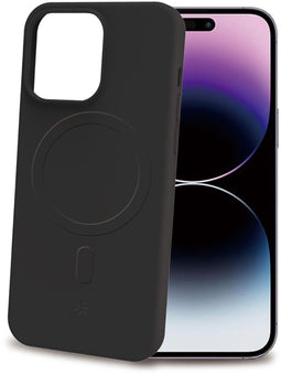 Celly CROMOMAG1053BK - Siliconen Hoesje - Krasbestendig - Zwart