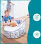 Babymoov doomoo nid - baby transat - evolutif & multifunction pouf van geboorte - zilverbloem