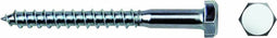 Box 250 unit. hexagonal screw dinref 571 6x50mm stainlees steel celo