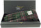 Dames Handschoenen Groen en Roze met Bruin Leer - Harris Tweed - Glen Appin of Scotland