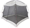 vidaXL - Camping - Muggennet - met - Deur - - - Grijs - - - 6-Persoons - - - Waterdicht
