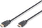 Assmann HDMI 1.4 - Kabel - Full HD 3D-compatibel - Zwart (2m)