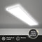 BRILONER - LED Plafondlamp - 36W 4800 lumen - 4000K neutraal wit licht - l: 98cm