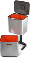 Joseph Joseph Intelligent Waste Totem 2.0 - Afvalemmer - 60 l - Zilver