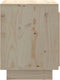 vidaXL - Nachtkastje - 40x30x40 - cm - massief - grenenhout