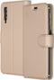 Accezz Samsung Galaxy A7 (2018) - Wallet Softcase Bookcase - 3 pashouders - goud