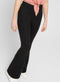 ONLY ONLFEVER STRETCH FLAIRED PANTS - Dames Broek - Elastische tailleband - Zwart - Maat S