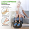 CALMENTA® Voetmassage Apparaat - Shiatsu Compressiemassage Warmtefunctie - Ottoman design