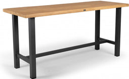 Tierra Outdoor Bartuintafel - Bartafel Rustiek - Teakhout - 210x80x105cm