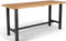 Tierra Outdoor Bartuintafel - Bartafel Rustiek - Teakhout - 210x80x105cm