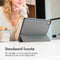 imoshion Tablet Hoes - Geschikt voor iPad Pro 11 (2022) / Pro 11 (2021) / Pro 11 (2020) / Pro 11 (2018) - Trifold Bookcase - Grijs