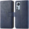 iMoshion Hoesje Geschikt voor Xiaomi 12 Lite Hoesje Met Pasjeshouder - iMoshion Luxe Bookcase - Donkerblauw