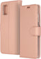 Accezz Samsung Galaxy A51 - Wallet Softcase Bookcase - 3 pashouders - Roze